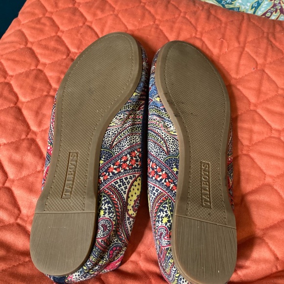 Talbots ballet flats picket pattern size 6.5M - Picture 3 of 3